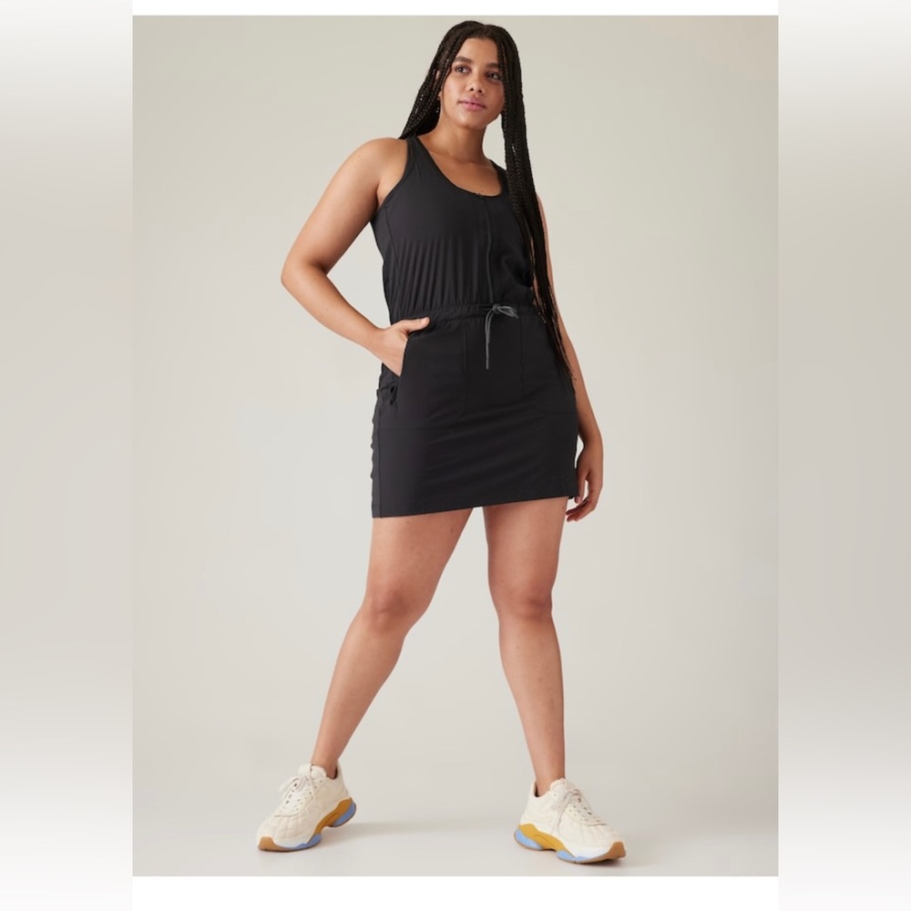 Athleta Black Mini Dress